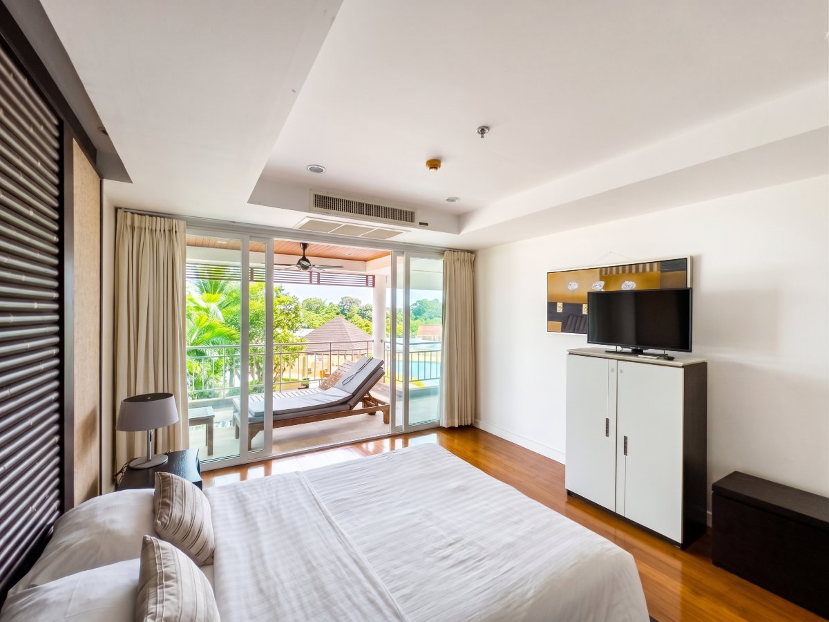 Interior view of Sea View 3-Bedroom Foreign Freehold Condo at Bel Air Panwa, Phuket
