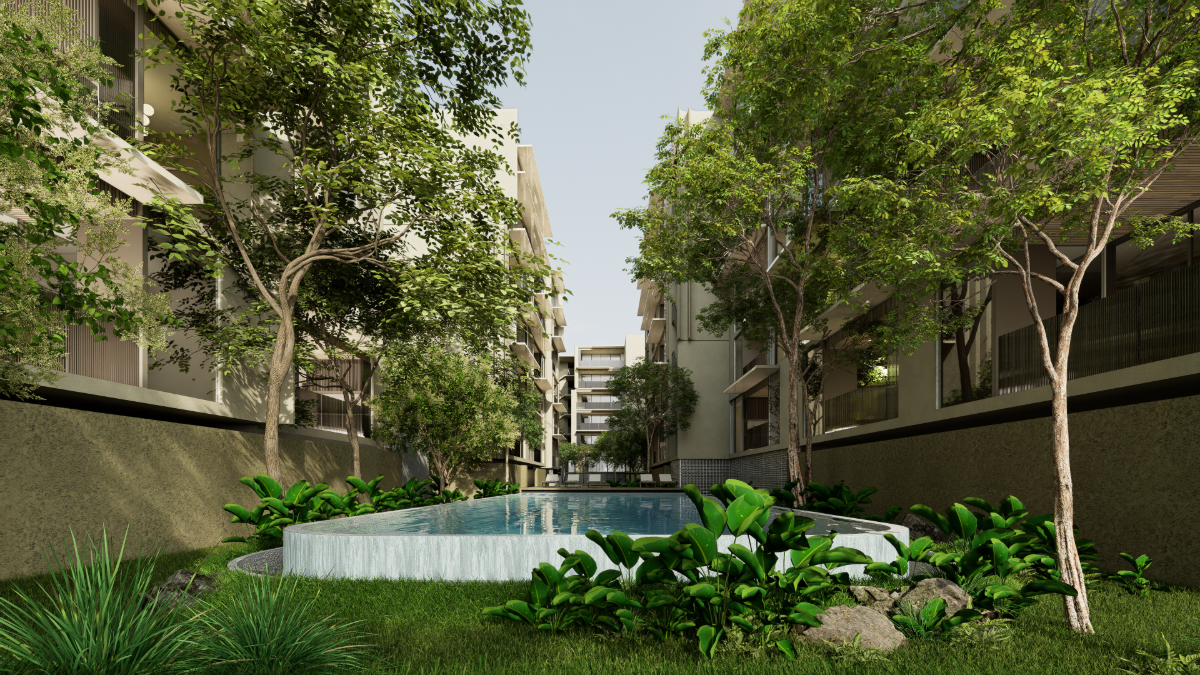 Interior view of 2 Bedroom Large Condo for Sale at The Liberty Condominium by Wallaya