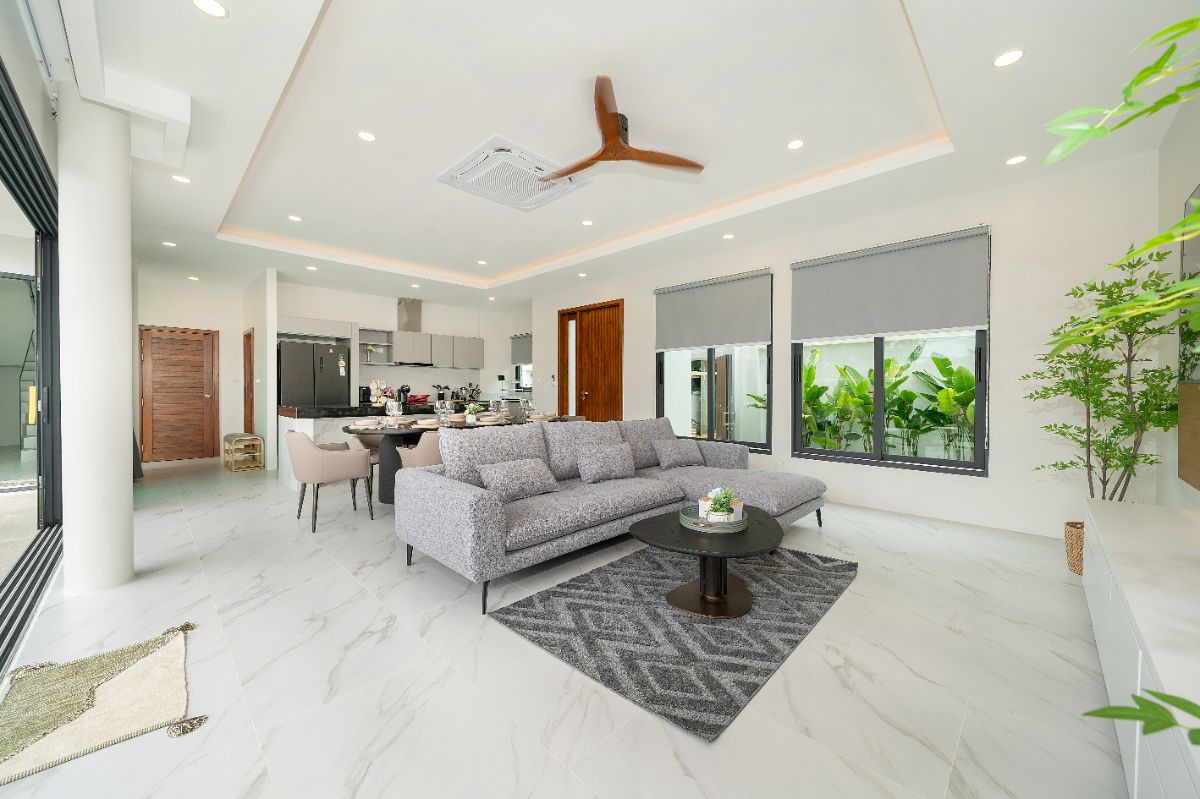 Interior view of 4 Bedroom Private Matt Villa for Sale in Rawai