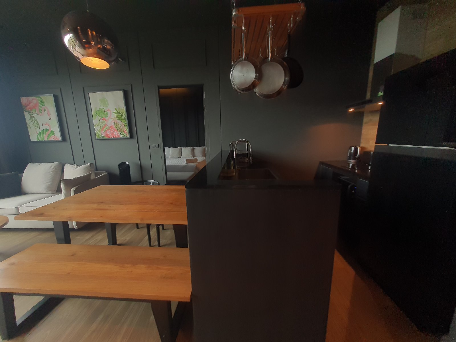 Interior view of 2 Bedroom Condo with Partial Sea View for Sale at Saturdays Condo, Rawai - B4267