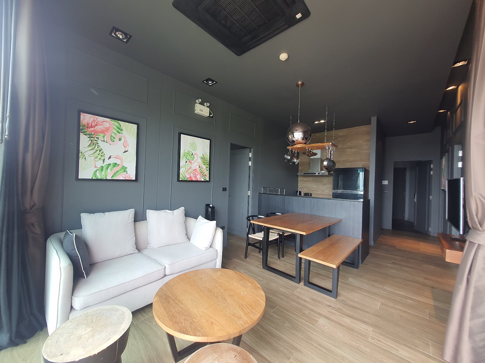 Interior view of 2 Bedroom Condo with Partial Sea View for Sale at Saturdays Condo, Rawai - B4267