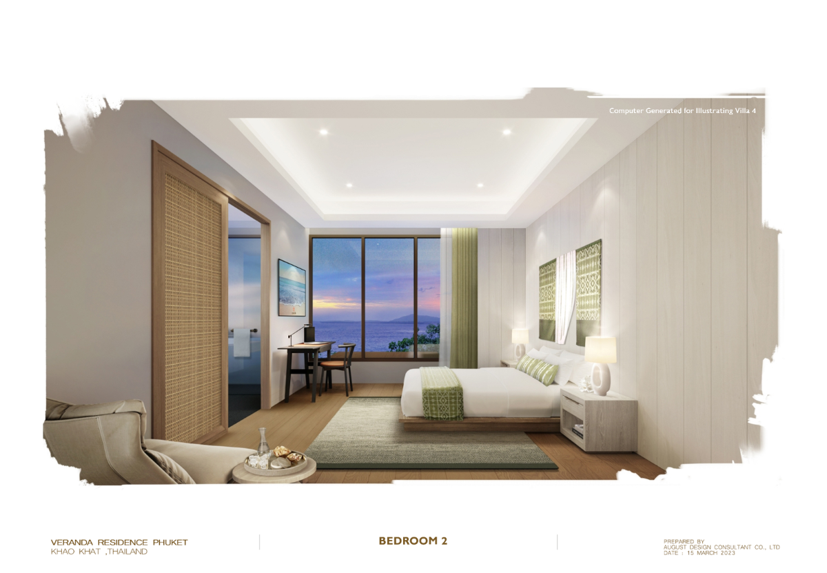 Interior view of Beachfront 4-Bedroom Villa for Sale in Veranda Villas & Suites, Ao Yon Beach, Phuket