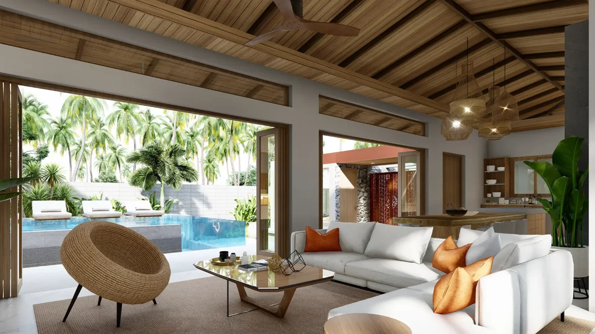 Interior view of Modern 4 Bedroom Villa with Large Land Plot in Pasak - Celestia Villas