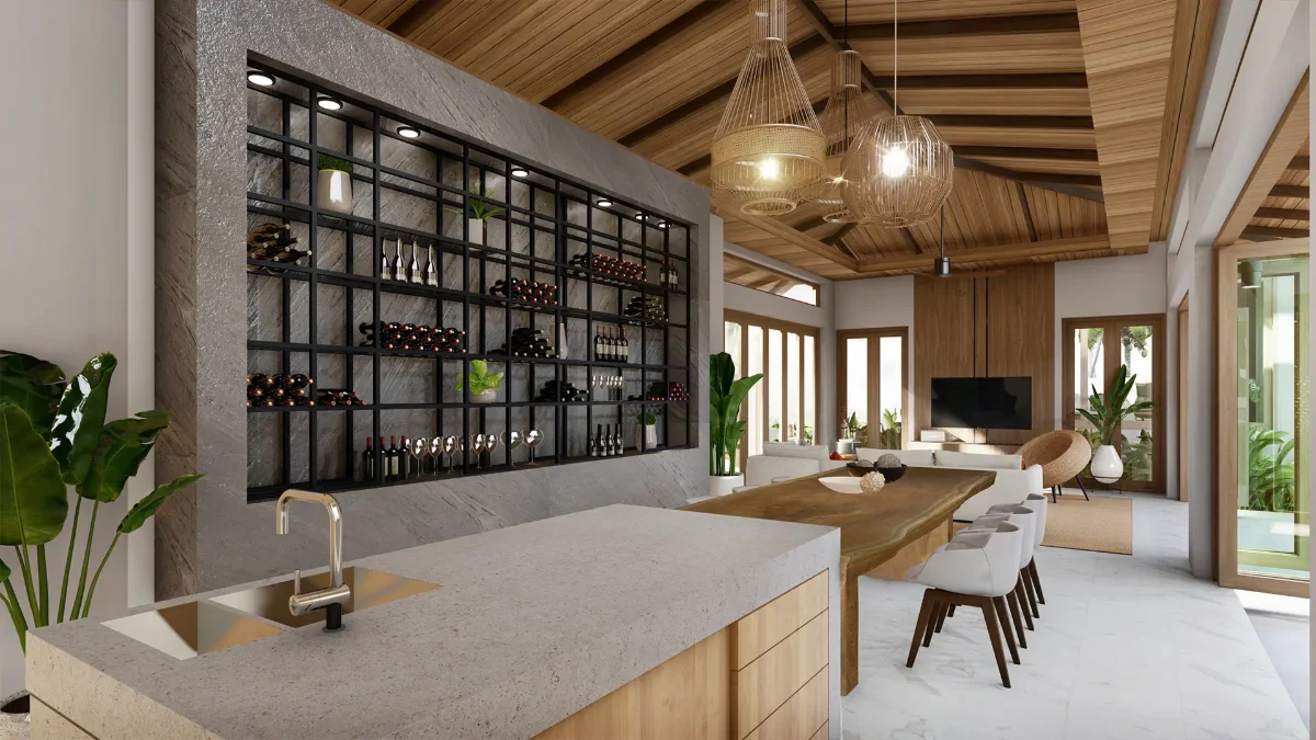 Interior view of Modern 4 Bedroom Villa with Large Land Plot in Pasak - Celestia Villas