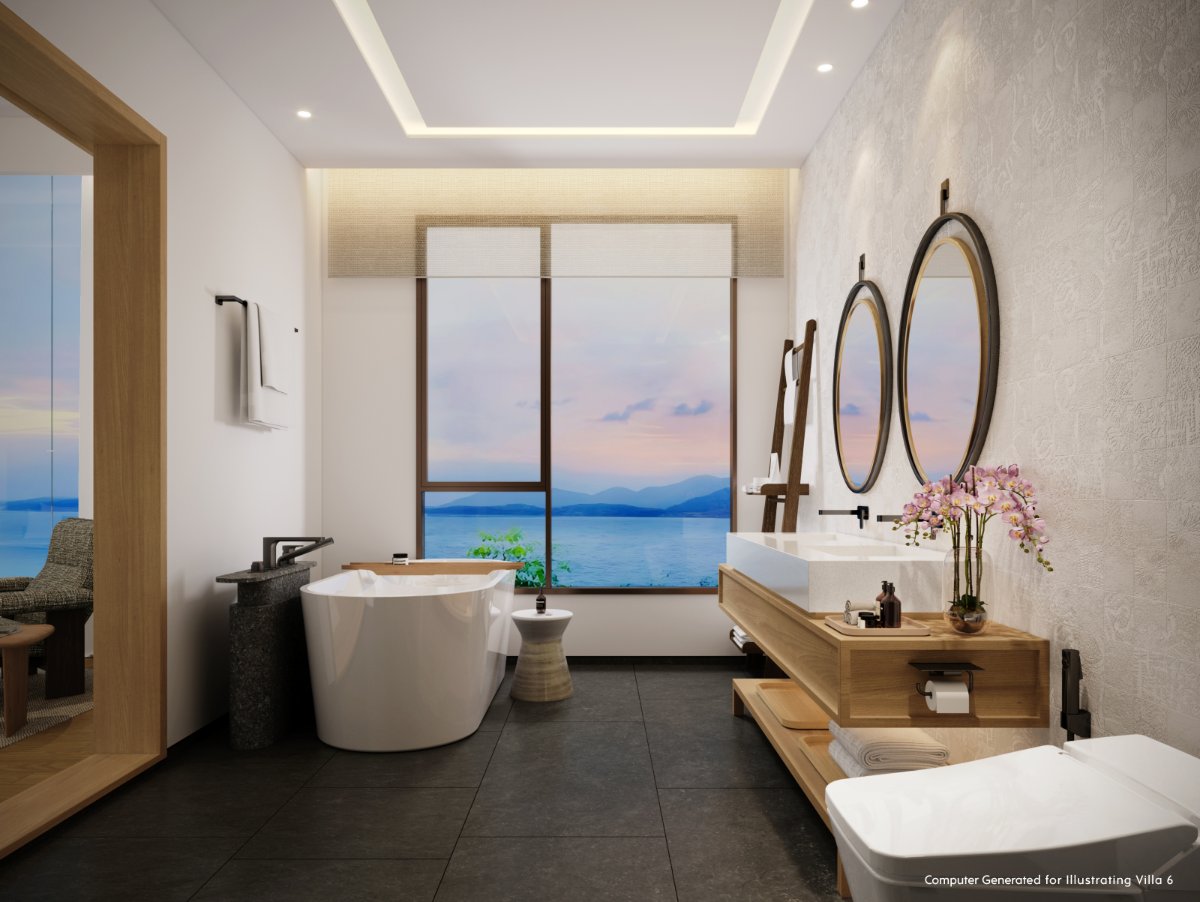 Interior view of Beachfront 3-Bedroom Villa for Sale in Veranda Villas & Suites, Ao Yon Beach, Phuket