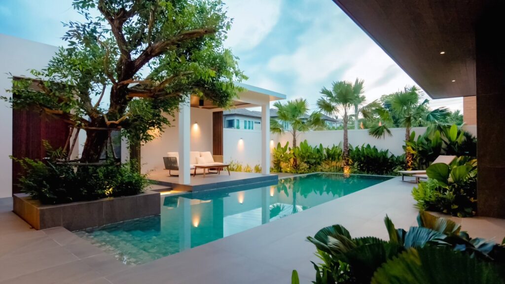 Interior view of 3 Bedroom Private Pool Villa at Maya Villa, Phuket - Villa 2
