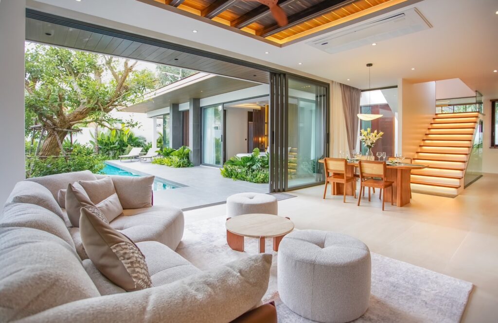 Interior view of 3 Bedroom Private Pool Villa at Maya Villa, Phuket - Villa 2
