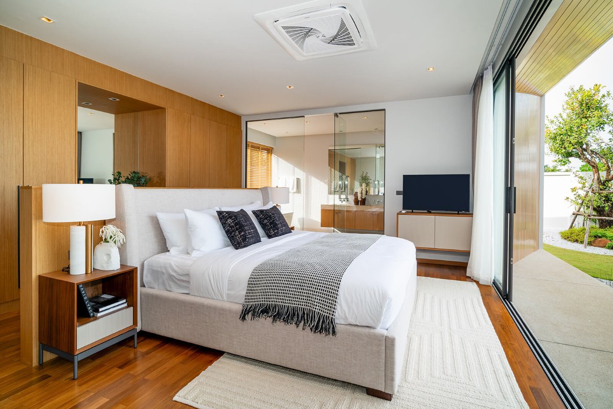 Interior view of 3 Bedroom Zen Style Botanica Four Seasons Villa for Sale at Spring Zone - Type A