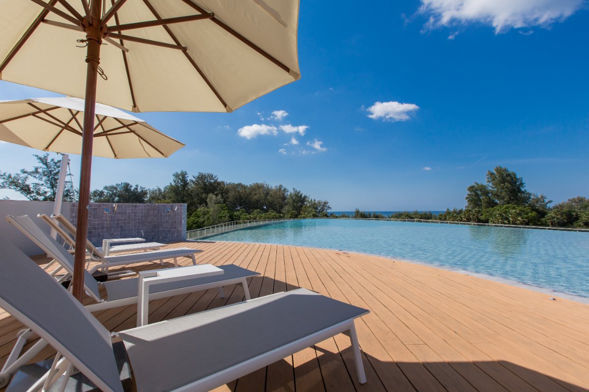 Exterior view of Ready to Move in Studio Walking Distance to Bangtao Beach at Sole Mio