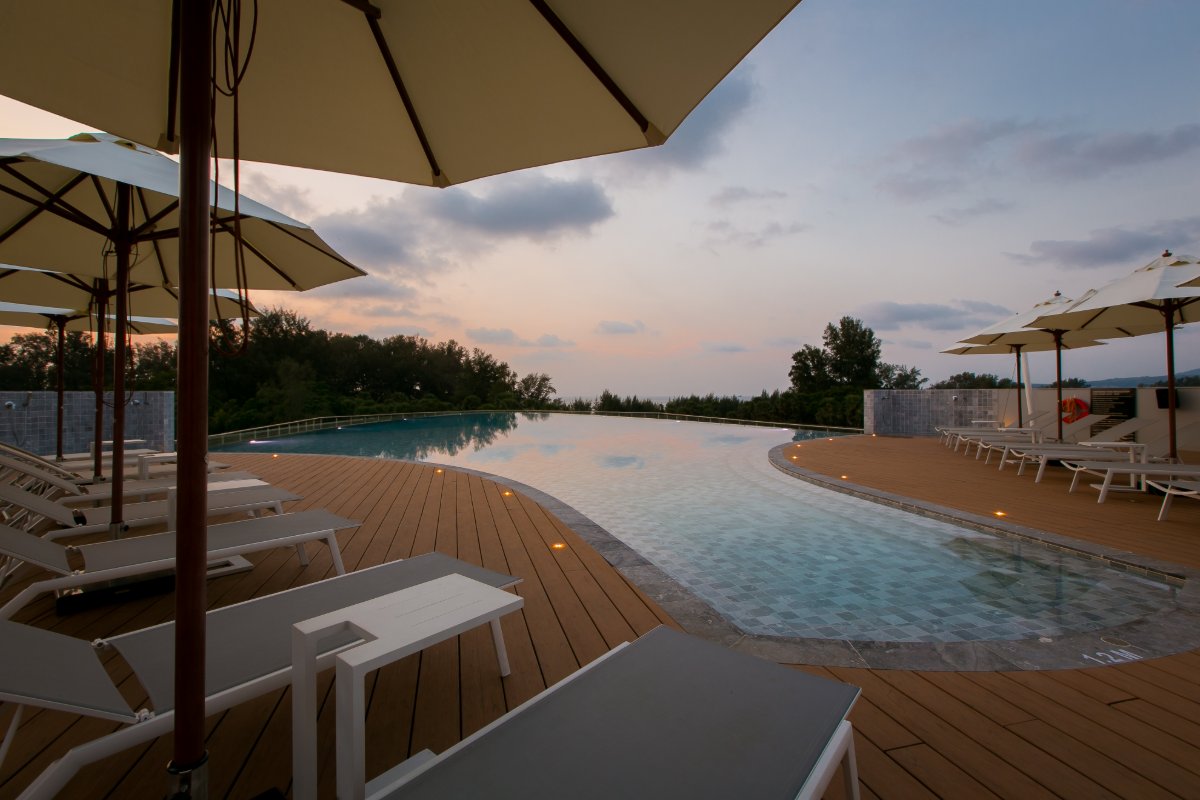 Exterior view of Ready to Move in Studio Walking Distance to Bangtao Beach at Sole Mio