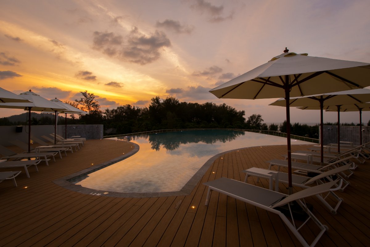Exterior view of Ready to Move in Studio Walking Distance to Bangtao Beach at Sole Mio