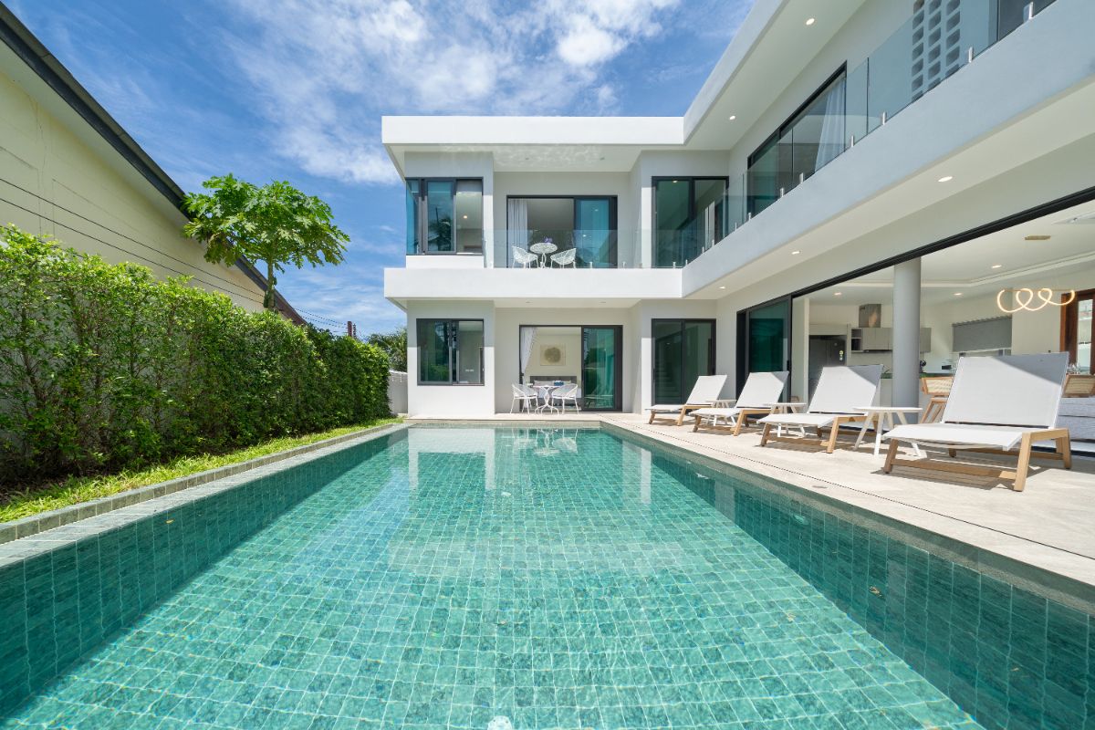 Interior view of 4 Bedroom Private Branch Villa for Sale in Rawai
