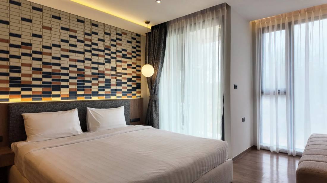 Interior view of 1-Bedroom Bellevue Beachfront Condo for Sale - 50m from Layan Beach