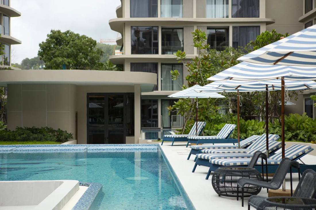 Interior view of 1-Bedroom Bellevue Beachfront Condo for Sale - 50m from Layan Beach
