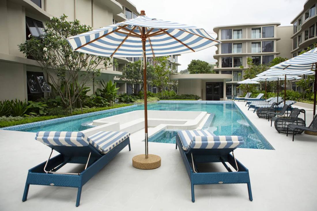 Interior view of 1-Bedroom Bellevue Beachfront Condo for Sale - 50m from Layan Beach