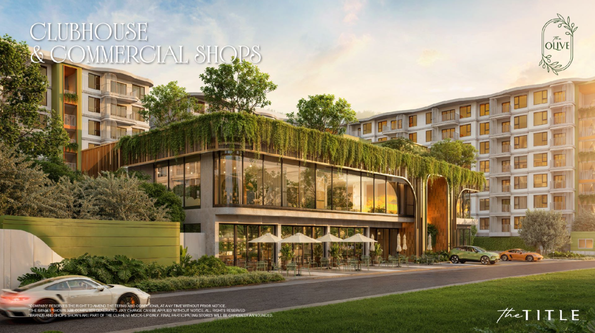 Interior view of 1 Bedroom Plus Type Apartment for Sale at Title Olive, Naiyang