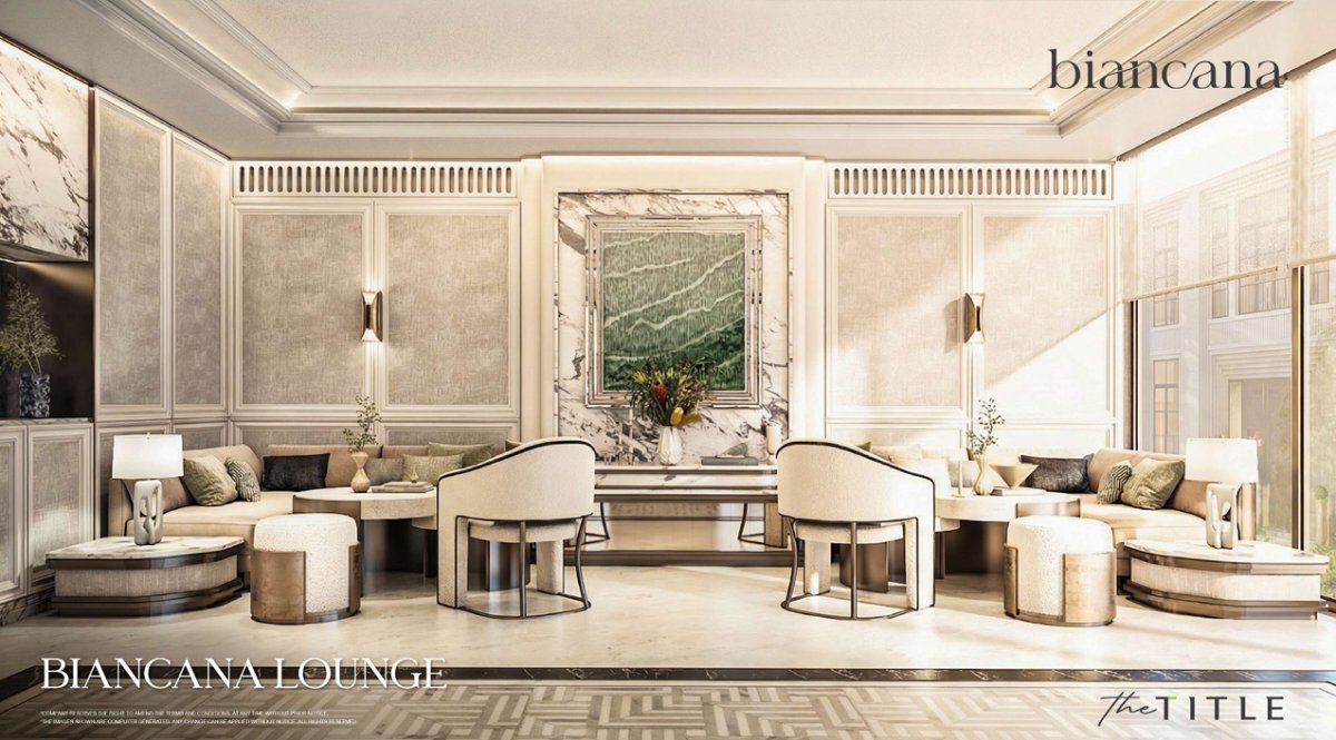 Interior view of Two Bedroom Plus Type Apartment for Sale at Biancana Surin