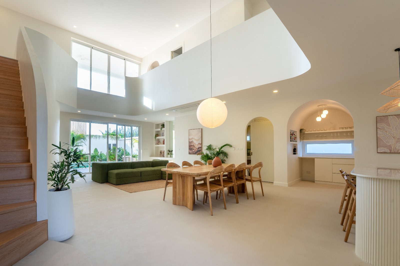 Interior view of 5 Bedroom Luxurious Mediterranean Style Pool Villa in Rawai
