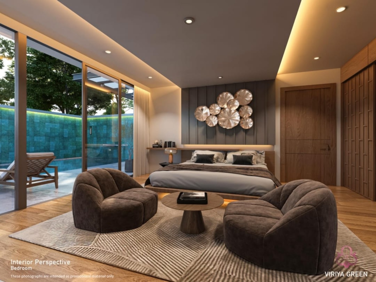 Exterior view of Viriya Green Villas Thalang - 4 Bed Private Pool Villa for Sale Phuket