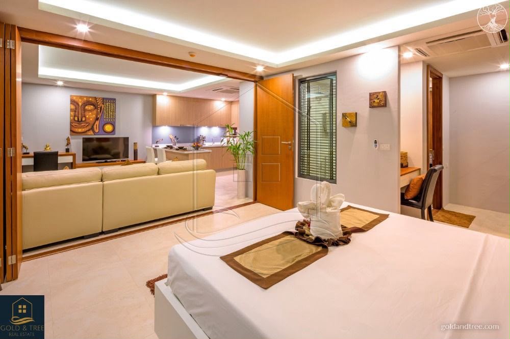 View from 1 Bed 1 Bath Seaview Condo For Sale At The Tree Condominium - Rawai