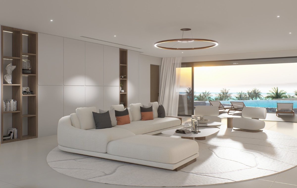 Interior view of 4 Bedroom Sea View Ultra Luxurious Penthouse for Sale at Sole Mio Residences, Bangtao