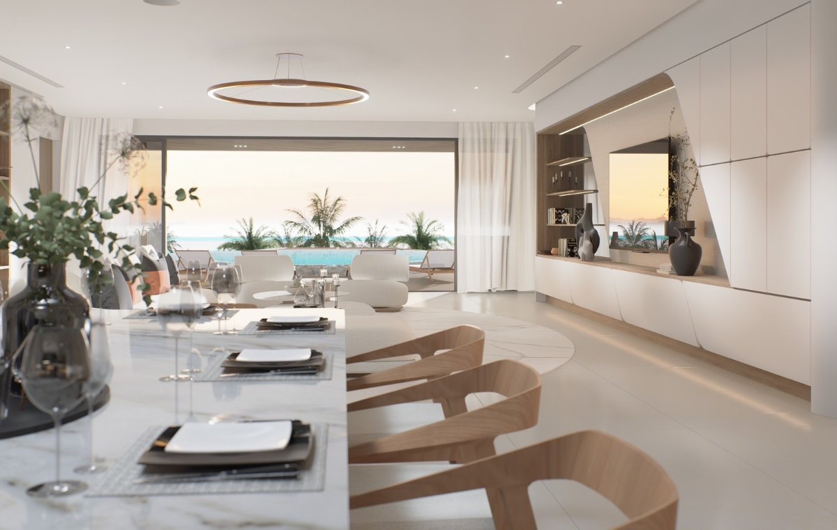 Interior view of 4 Bedroom Sea View Ultra Luxurious Penthouse for Sale at Sole Mio Residences, Bangtao