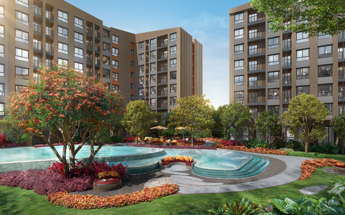 Interior view of 2 Bedroom Condo for Sale at DCondo Cove in Kathu