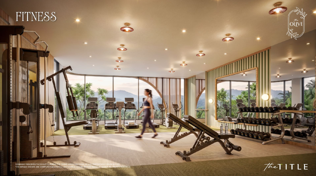 Interior view of Standard 1 Bedroom Apartment for Sale at Title Olive, Naiyang