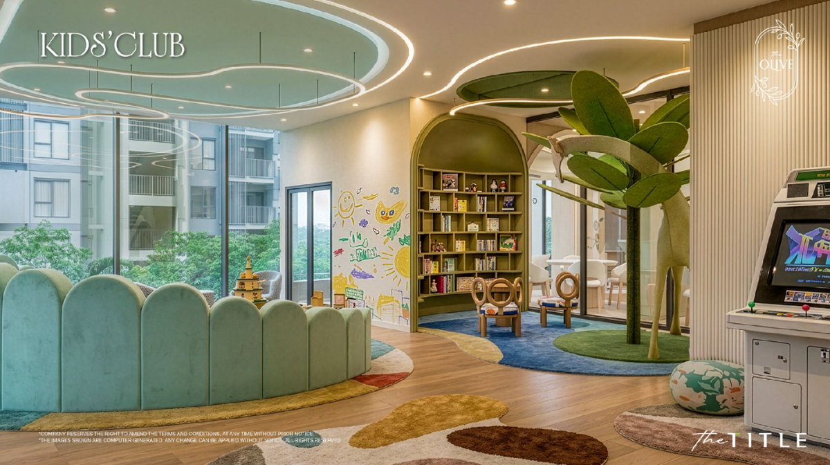Interior view of Standard 1 Bedroom Apartment for Sale at Title Olive, Naiyang
