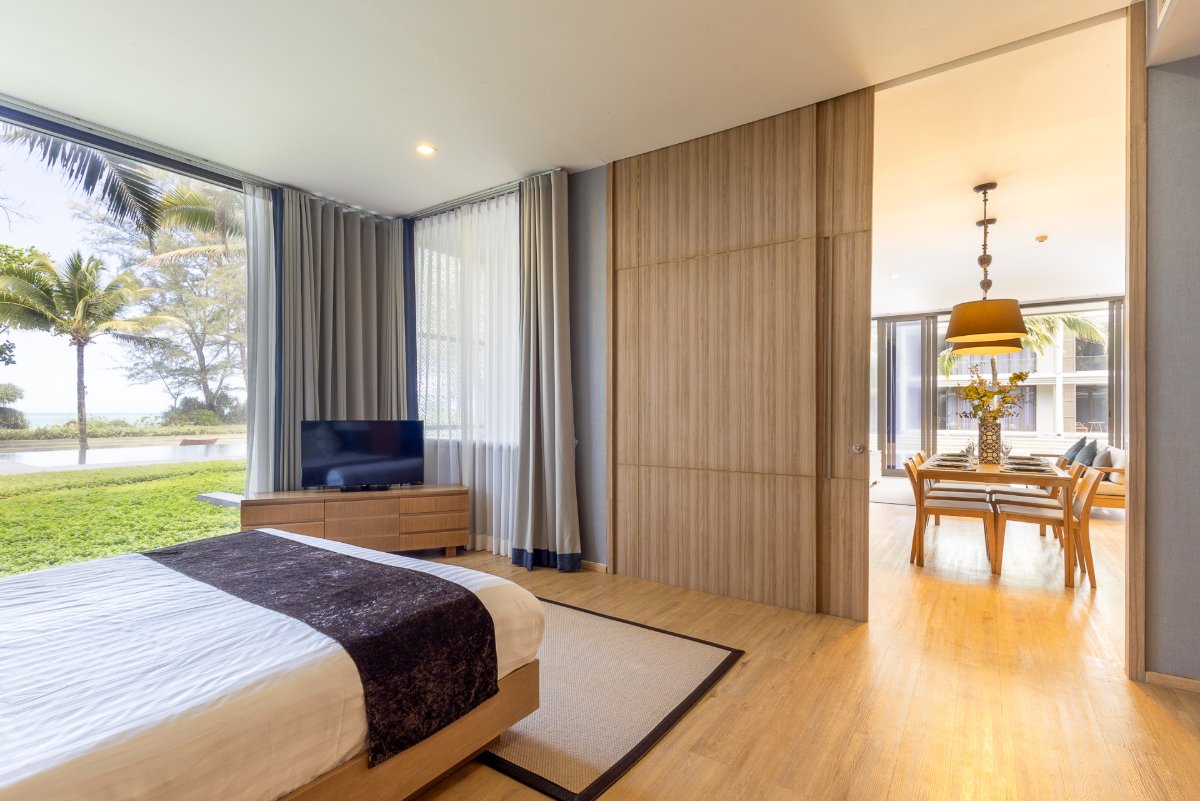 Interior view of Premium Beachfront 3 Bedroom Foreign Freehold Baan Mai Khao Apartment for Sale