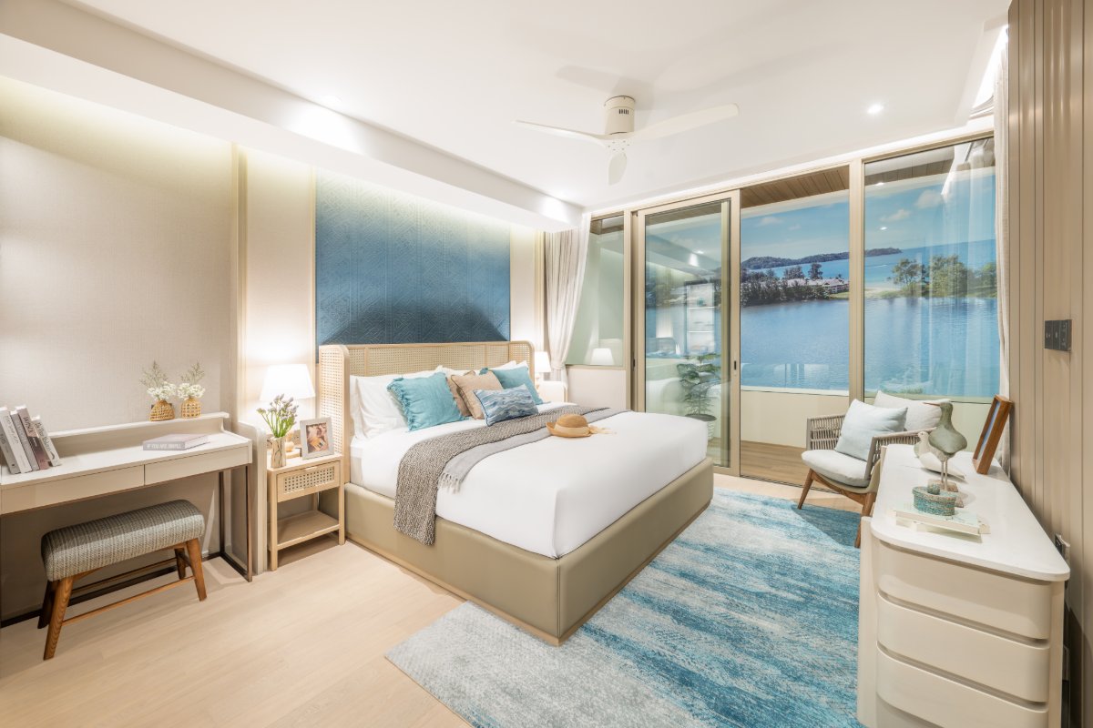 Interior view of 2 Bedroom Large Apartment for Sale at Laguna Bayside Beach Residences