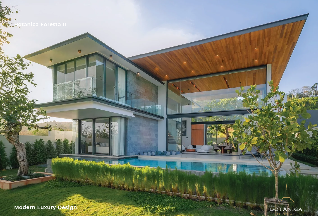 3 Bedroom Two Storey Luxury Villa for Sale at Botanica Foresta, Phuket - Type 3B