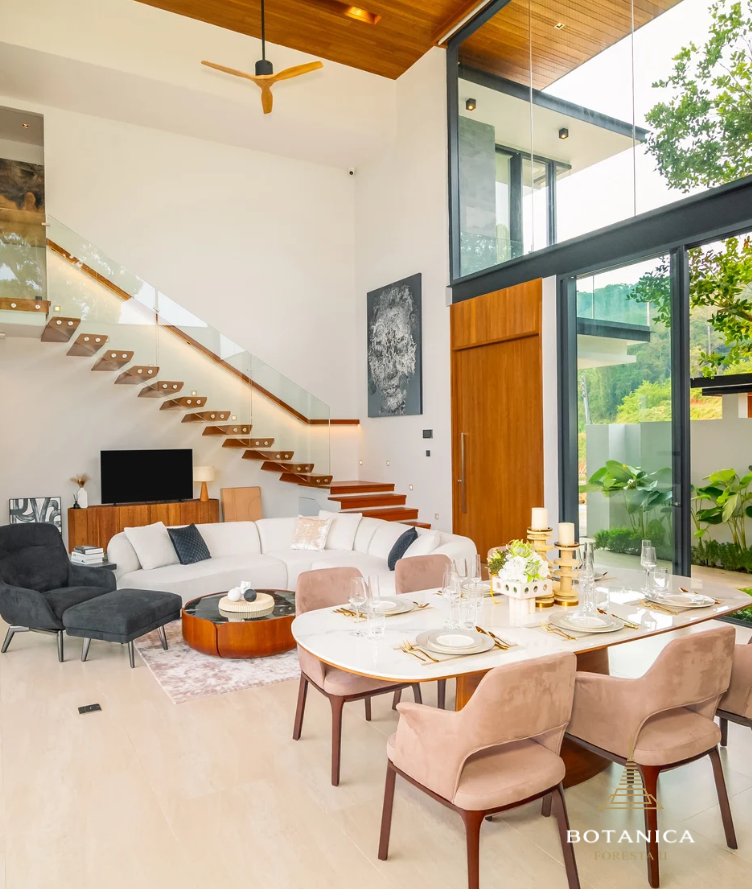 3 Bedroom Two Storey Luxury Villa for Sale at Botanica Foresta, Phuket - Type 3B - Photo 2