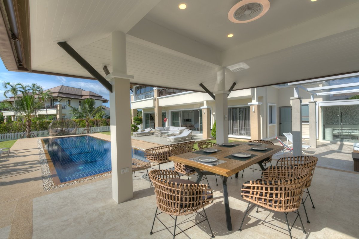 Interior view of Luxury 4-Bedroom Lakeside Villa for Sale in Laguna Village Phuket