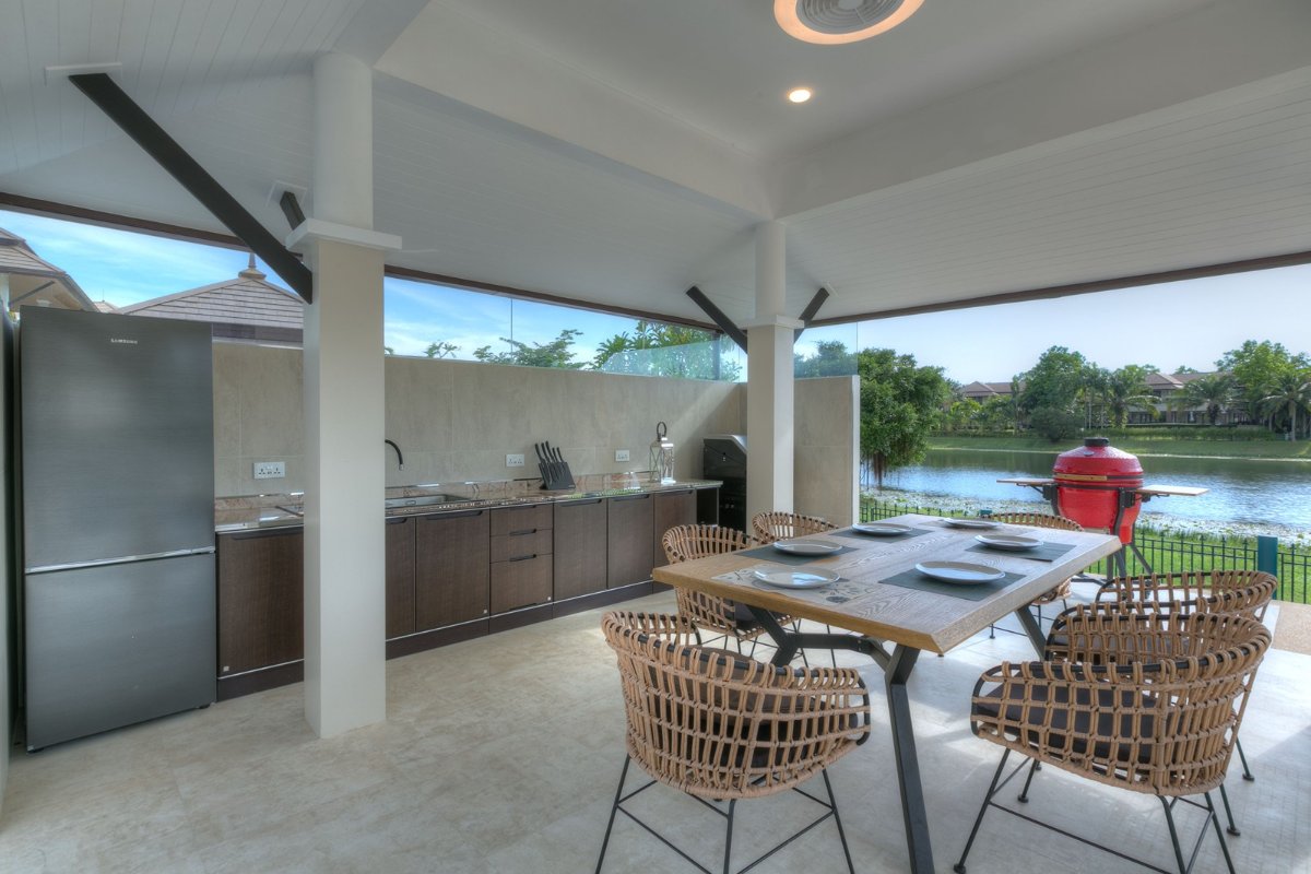 Interior view of Luxury 4-Bedroom Lakeside Villa for Sale in Laguna Village Phuket