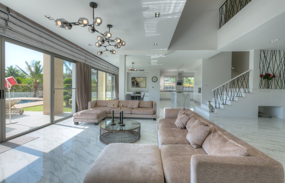 Interior view of Luxury 4-Bedroom Lakeside Villa for Sale in Laguna Village Phuket