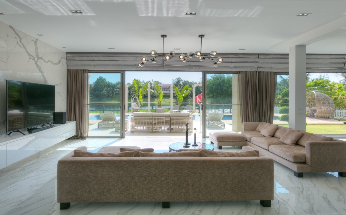 Interior view of Luxury 4-Bedroom Lakeside Villa for Sale in Laguna Village Phuket