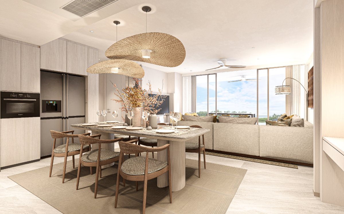 Interior view of Two Bedroom Apartment for Sale at Bellaguna Lake Residences Lotus