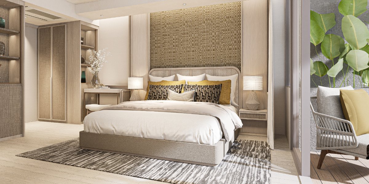 Interior view of Two Bedroom Apartment for Sale at Bellaguna Lake Residences Lotus