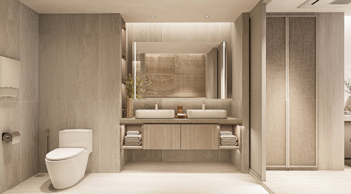 Interior view of Two Bedroom Apartment for Sale at Bellaguna Lake Residences Lotus
