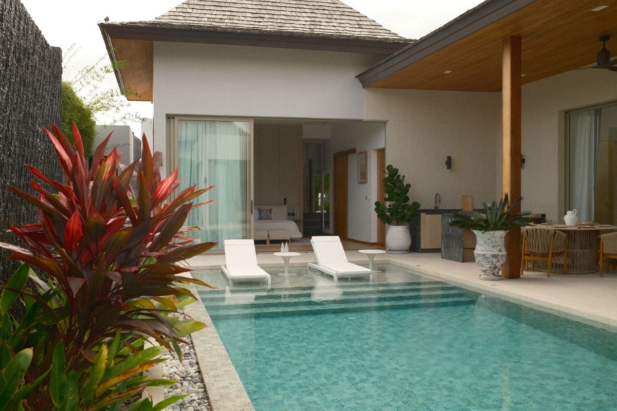 Interior view of 3-Bedroom Luxury Pool Villa for Sale in Layan Lucky Villas Phase 2