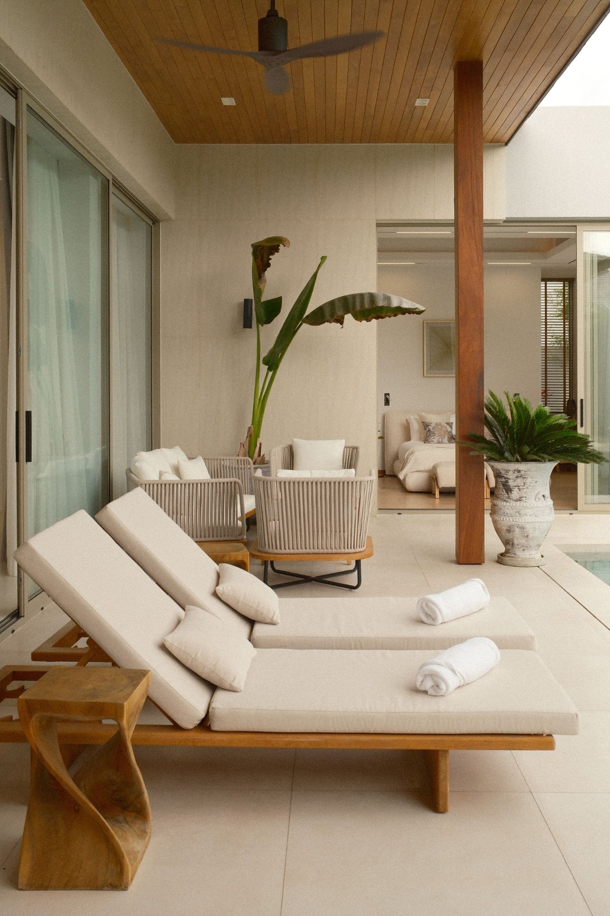 Interior view of 3-Bedroom Luxury Pool Villa for Sale in Layan Lucky Villas Phase 2