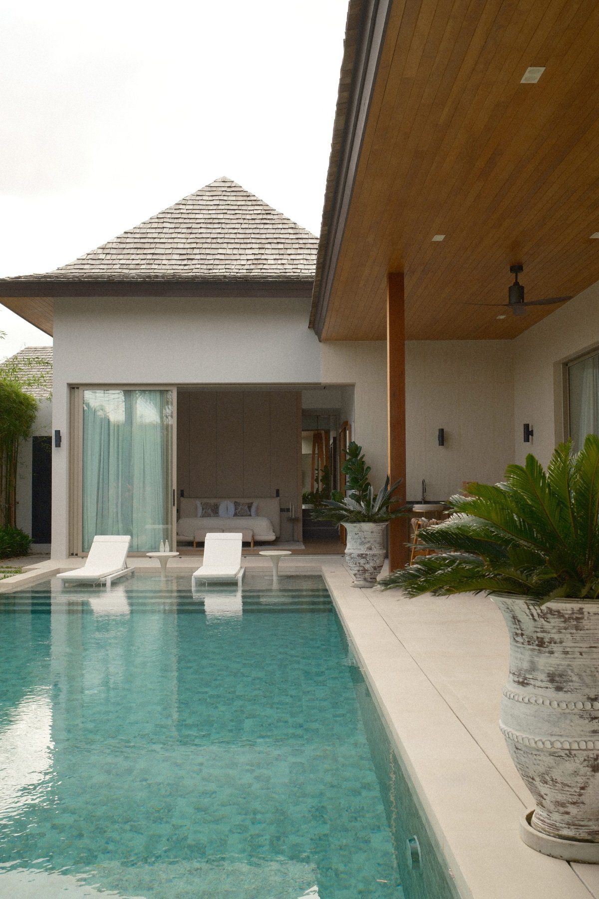 Interior view of 3-Bedroom Luxury Pool Villa for Sale in Layan Lucky Villas Phase 2