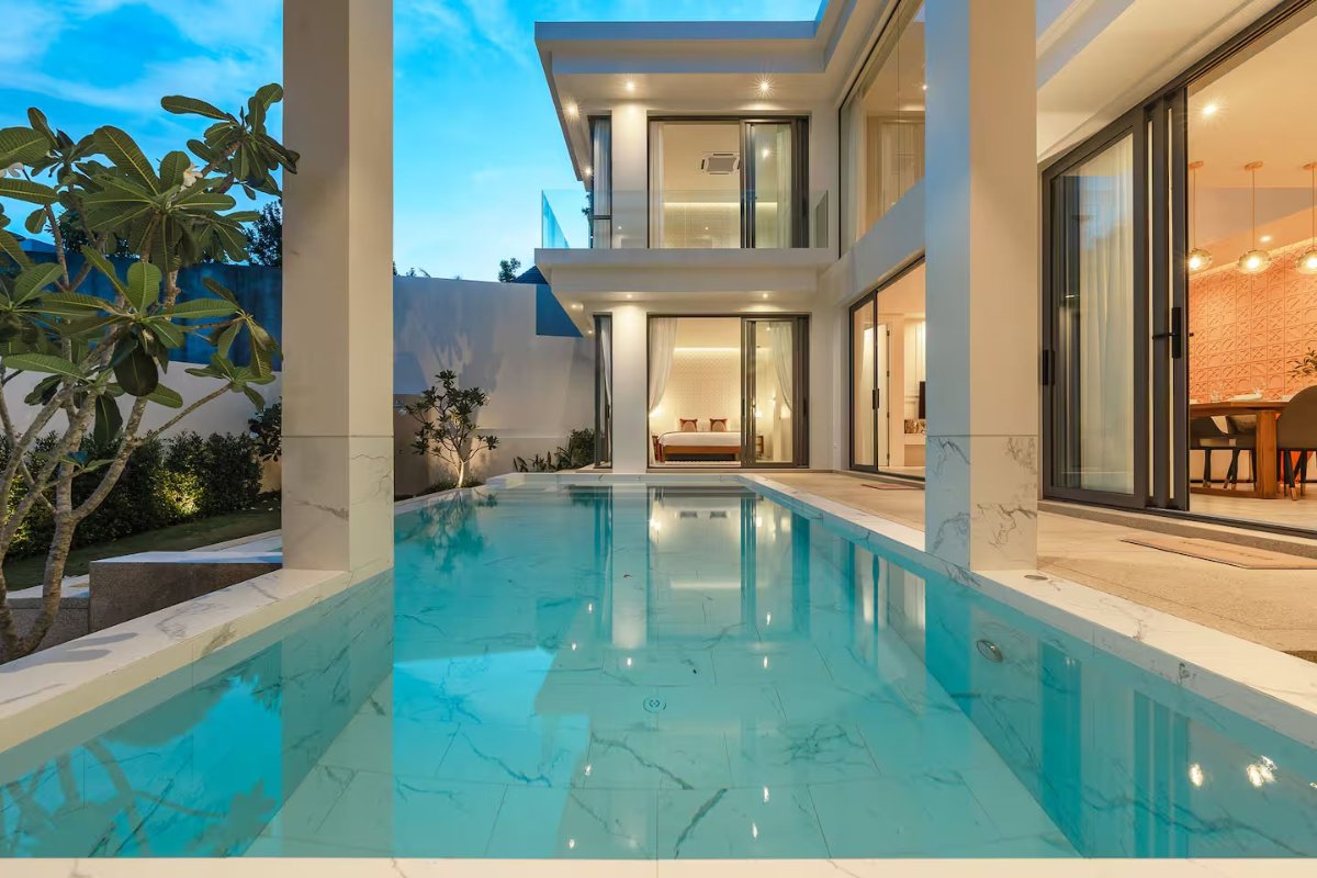 Interior view of 4 Bedroom Resale Pool Villa for Sale at Alisa Villas, Pasak