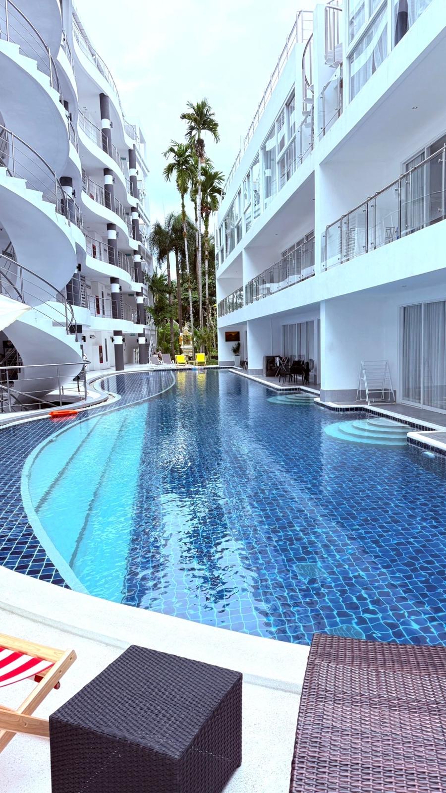 Exterior view of Foreign Freehold 2-Bed Sea View Sunset Plaza Condo Overlooking Karon Beach