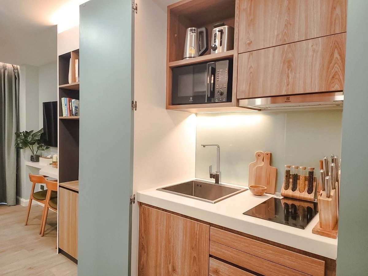 Exterior view of Fully Furnished Foreign Freehold Studio Condo for Sale at The Serene, Surin Beach