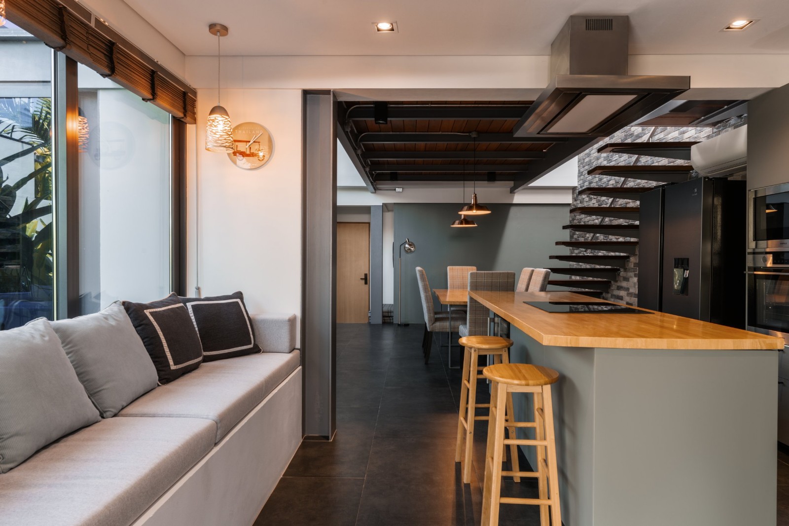 Interior view of Eco-friendly 2-Bedroom Bangtao Villa for Sale in Riverhouse