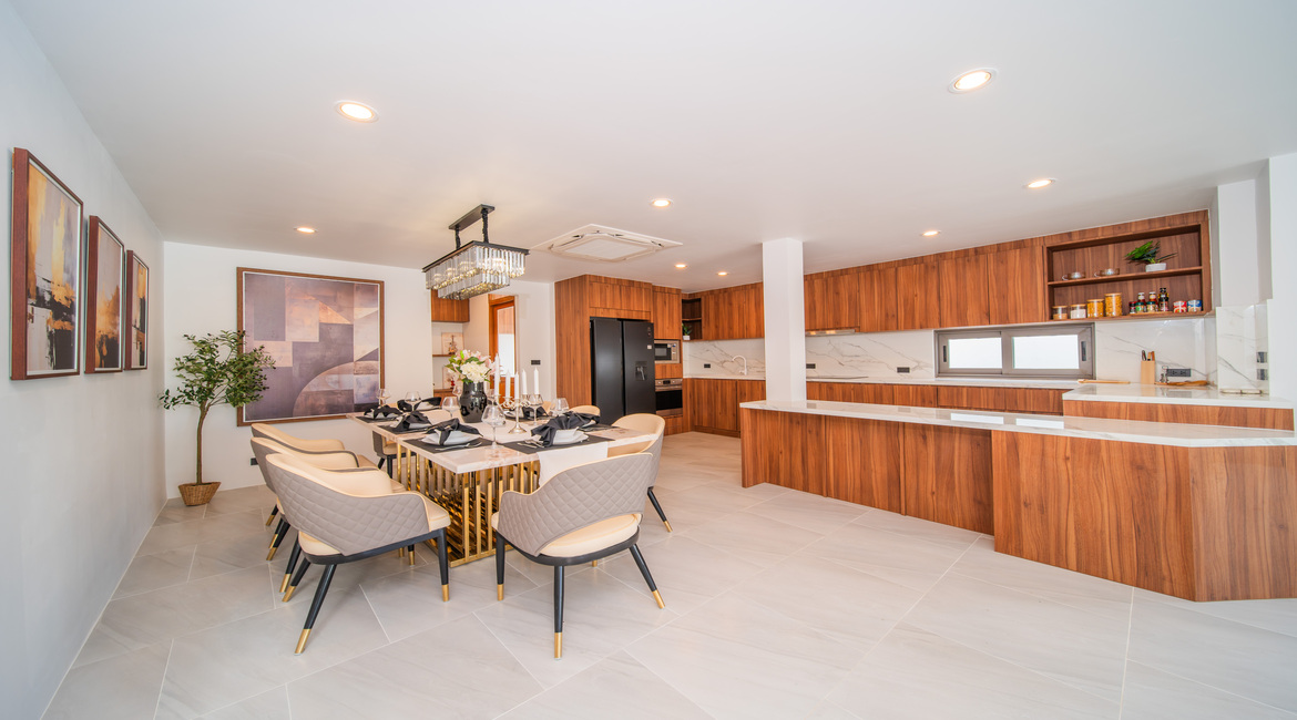 Interior view of Luxury 6 Bedroom Private Pool Villa in Bangtao/Cherngtalay - Alisa Grand Villa
