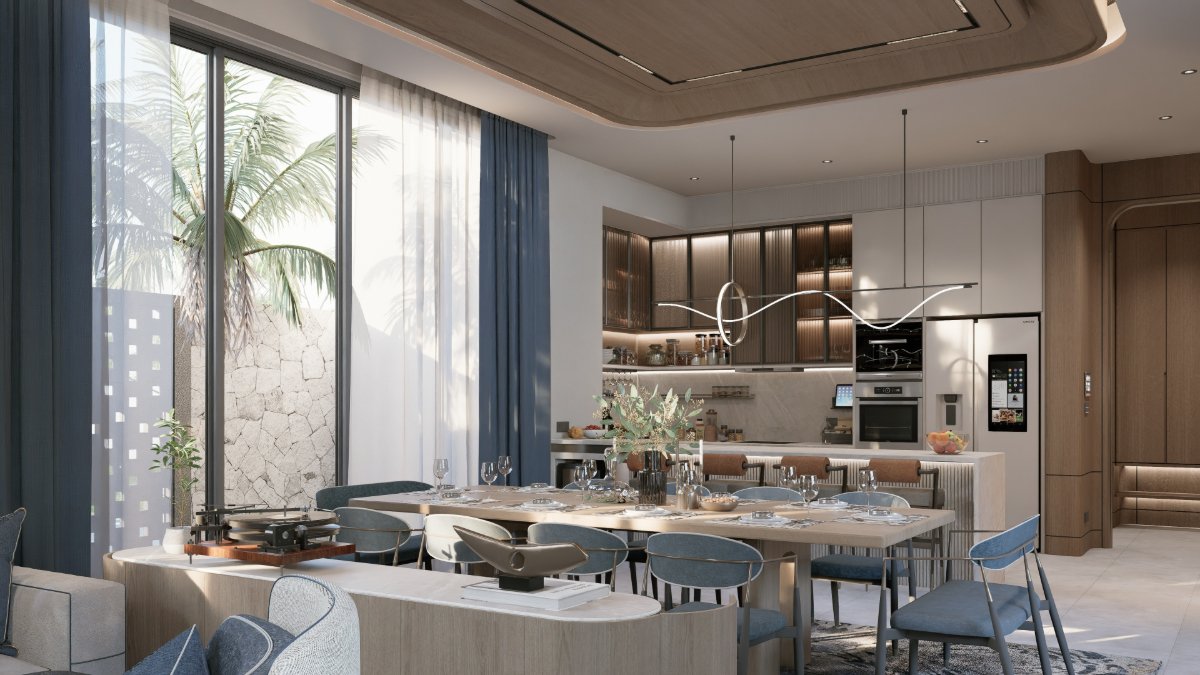 Exterior view of Luxurious Pool Villa for Sale at Soleil Residences, Kamala