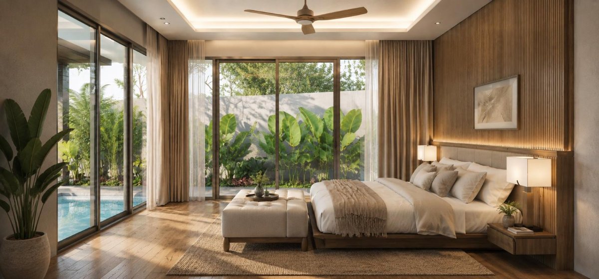 Interior view of 3-Bedroom Villa for Sale in Thalang - Grandma Villas GM3